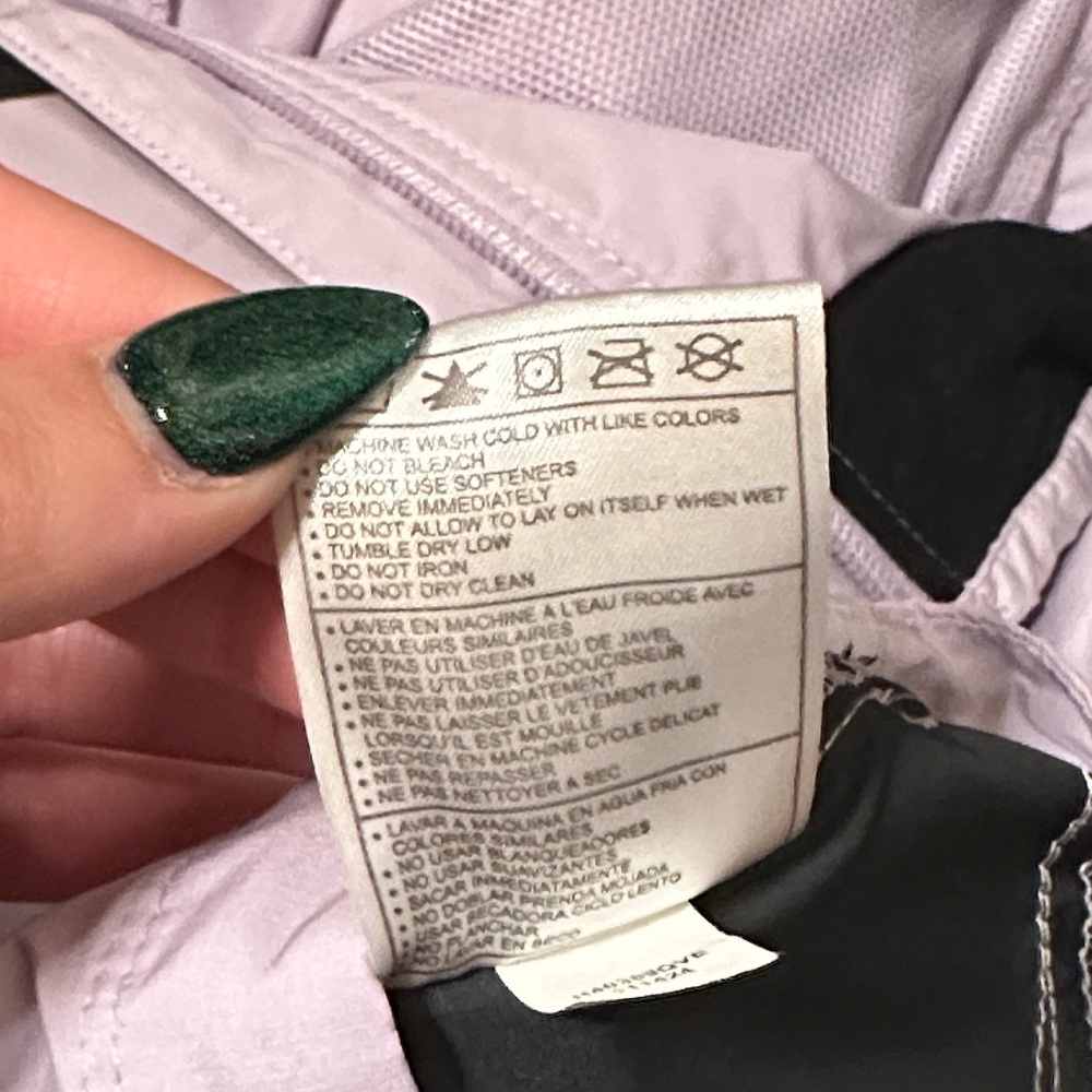 Nike Vintage Y2K Lilac Reflective Windbreaker - Picture 10 of 11